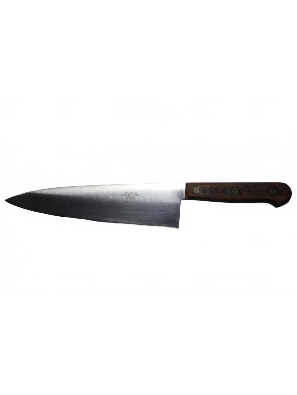DEXTER RUSSELL 659-8 Vintage Green River Works 8.25 Inch Chef Knife USA Slicer